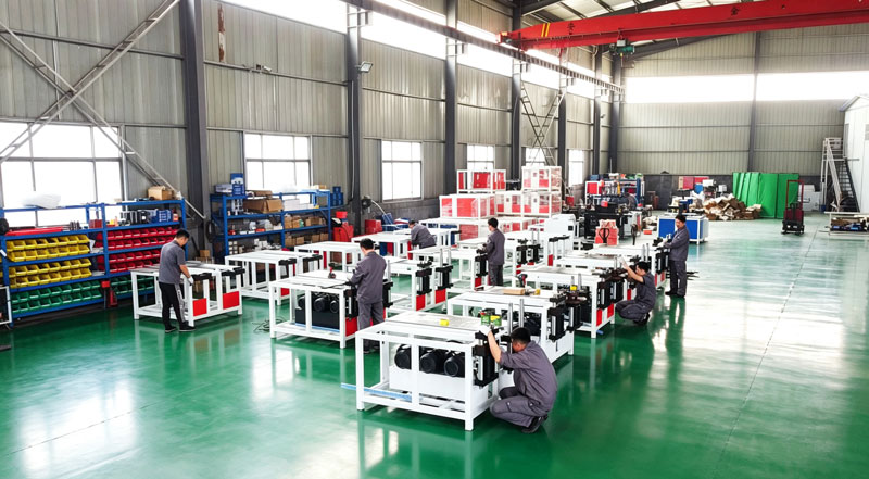 3-in-1 Busbar Machine Assembly Workshop
