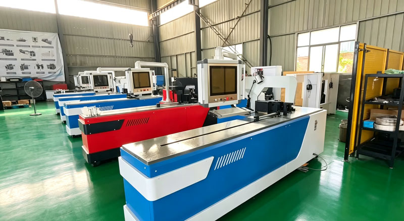 Busbar Bending Machines in Finished Products Workshop